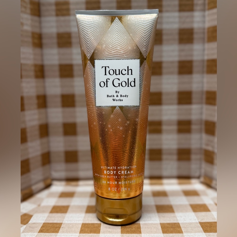 NEW B&BW Touch of Gold ultimate hydration body cream 8 oz
